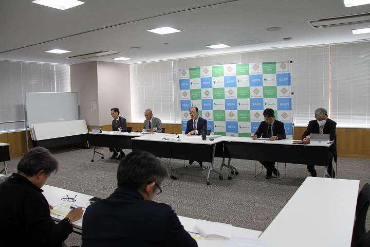 記者懇談会会場全体の様子の画像