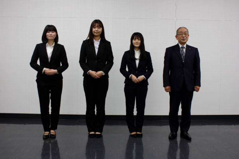 表敬訪問の様子