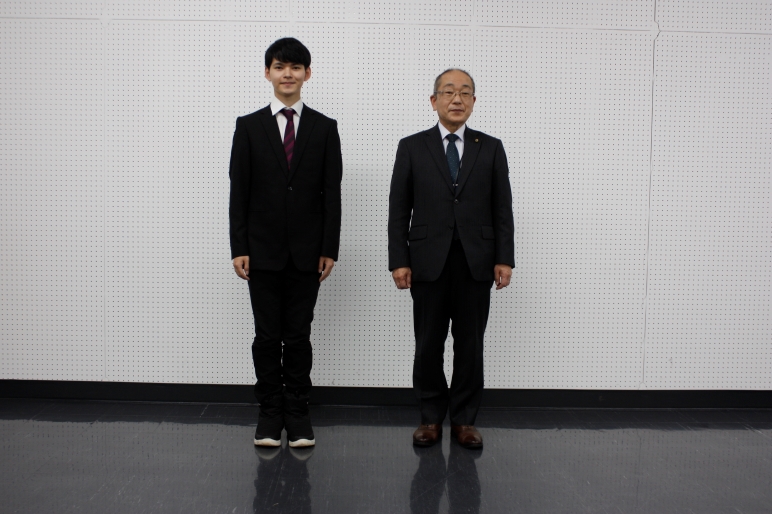 表敬訪問の様子