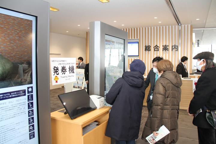 内覧会の写真
