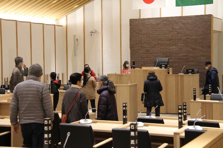 内覧会の写真