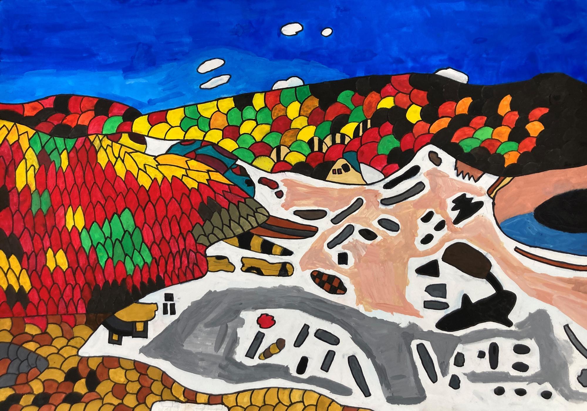 ATSUKO「登別温泉の紅葉」