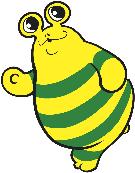 ひゃっぴい体操公式キャラクターイワくんのイラスト