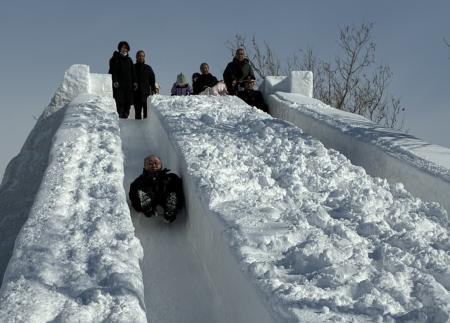 IWAMIZAWAドカ雪まつりオープニングセレモニーの写真