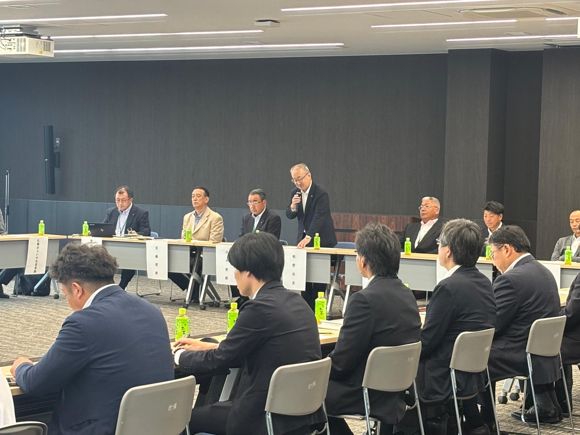 玉葱流通懇談会の写真