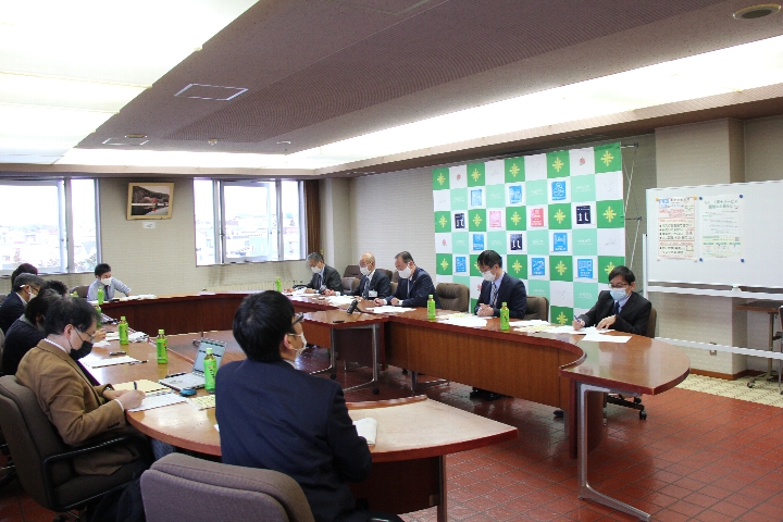 記者懇談会(第6回)の会場全体の写真