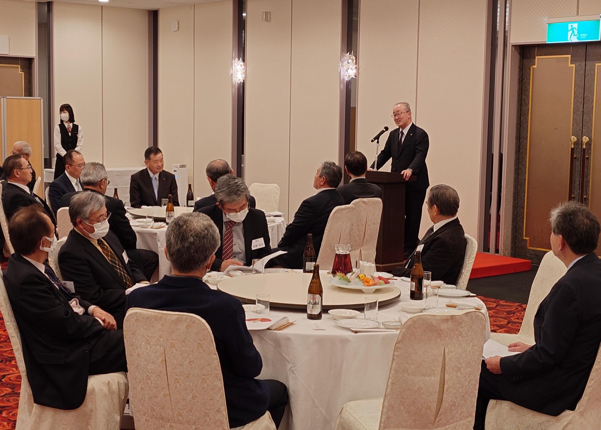 農業委員OB友和会懇親会の写真
