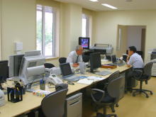 事務室の様子の写真