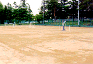 東山公園テニスコートの写真