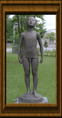 鈴木吾郎氏の作品「星をのぞむ」の写真