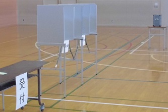 投票体験の写真