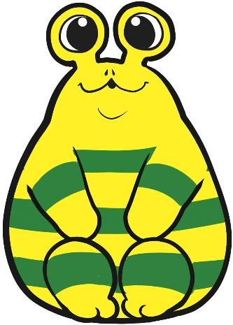 ひゃっぴい体操公式キャラクターイワくんのイラスト