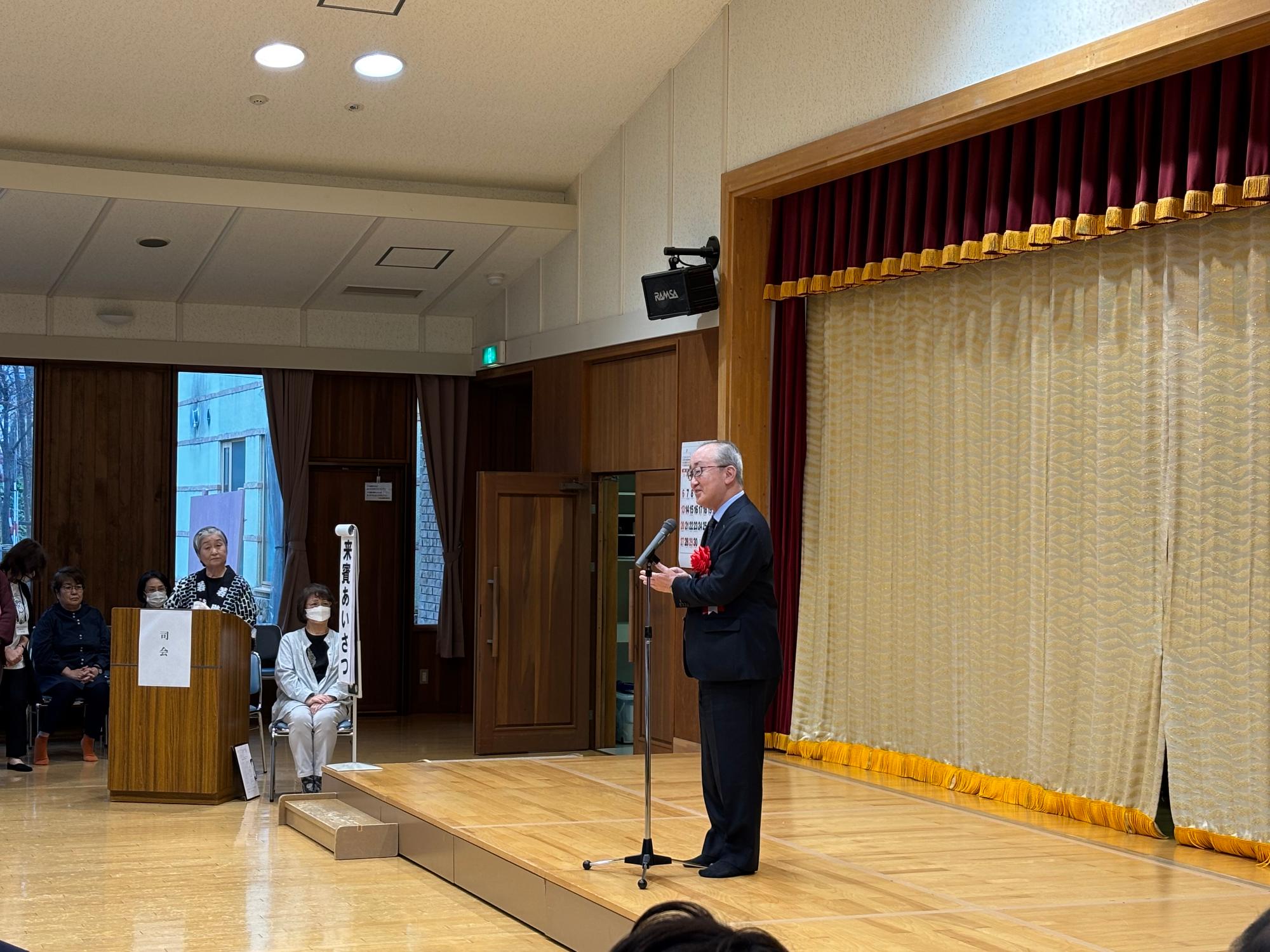 高齢者福祉センター趣味と教養部会発表会の写真