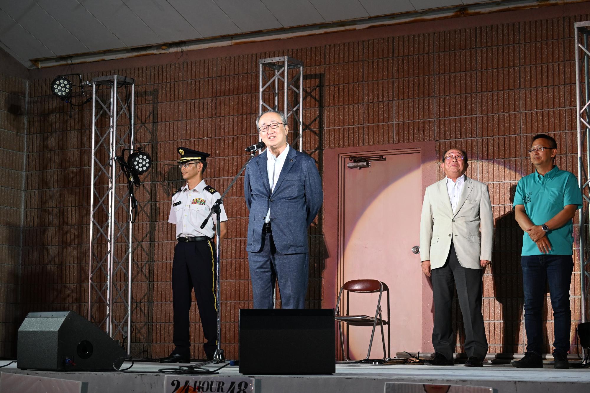 きたむら田舎フェスティバル開会セレモニーの写真