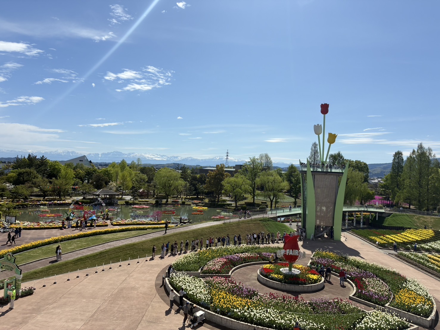 砺波チューリップフェアの写真