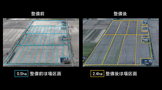 農地の大区画化