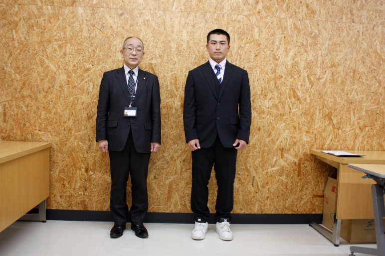 表敬訪問の様子