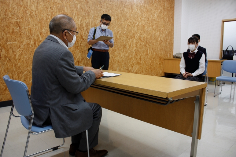 表敬訪問の様子