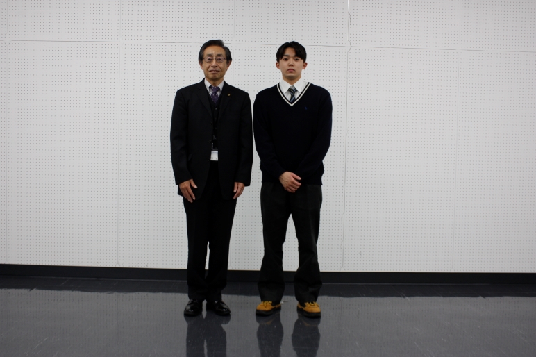 表敬訪問の様子