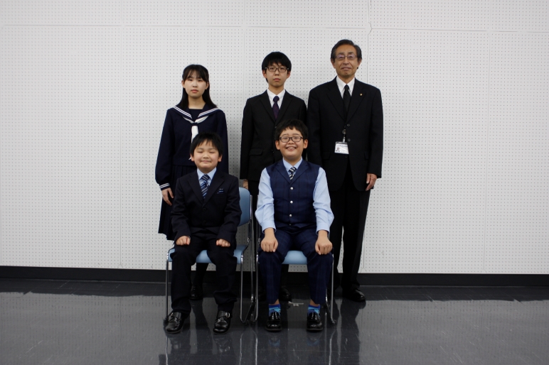 表敬訪問の様子