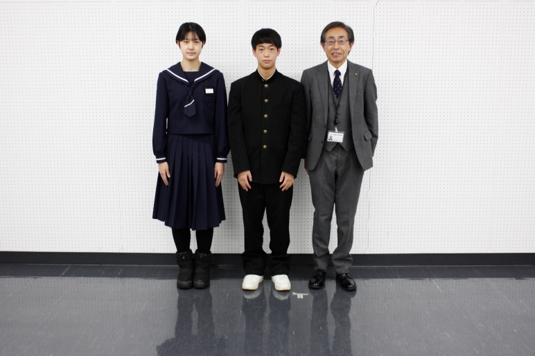 表敬訪問の様子
