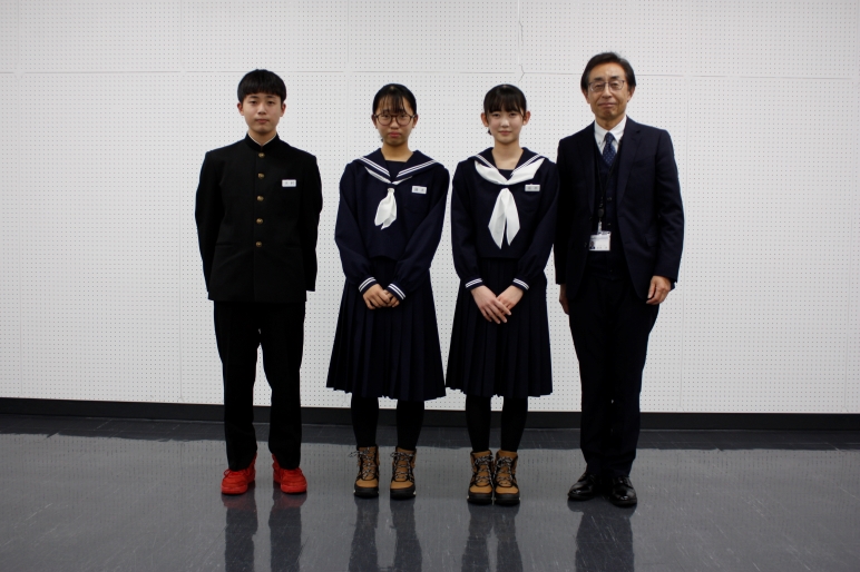 表敬訪問の様子