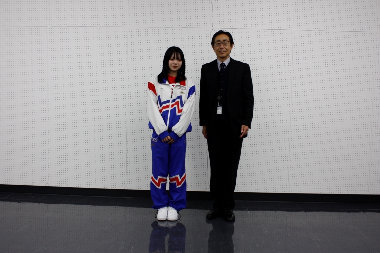 表敬訪問の様子