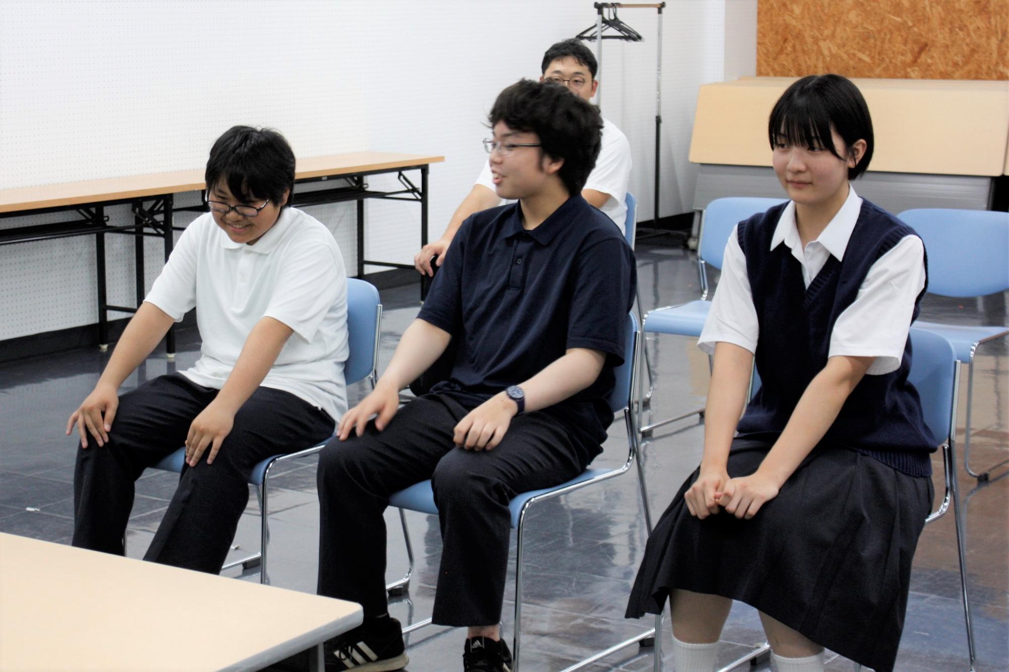 表敬訪問の様子