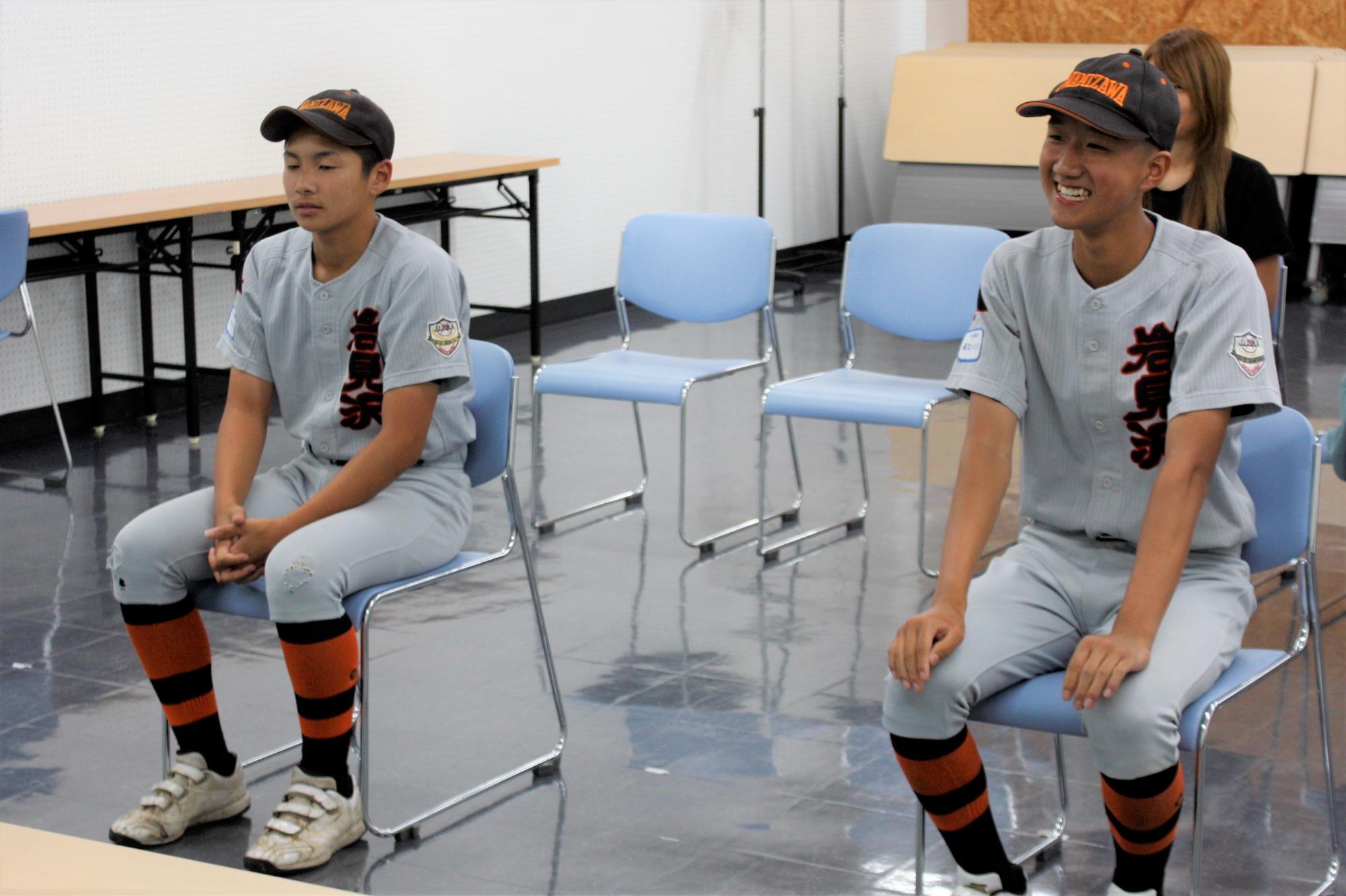 表敬訪問の様子