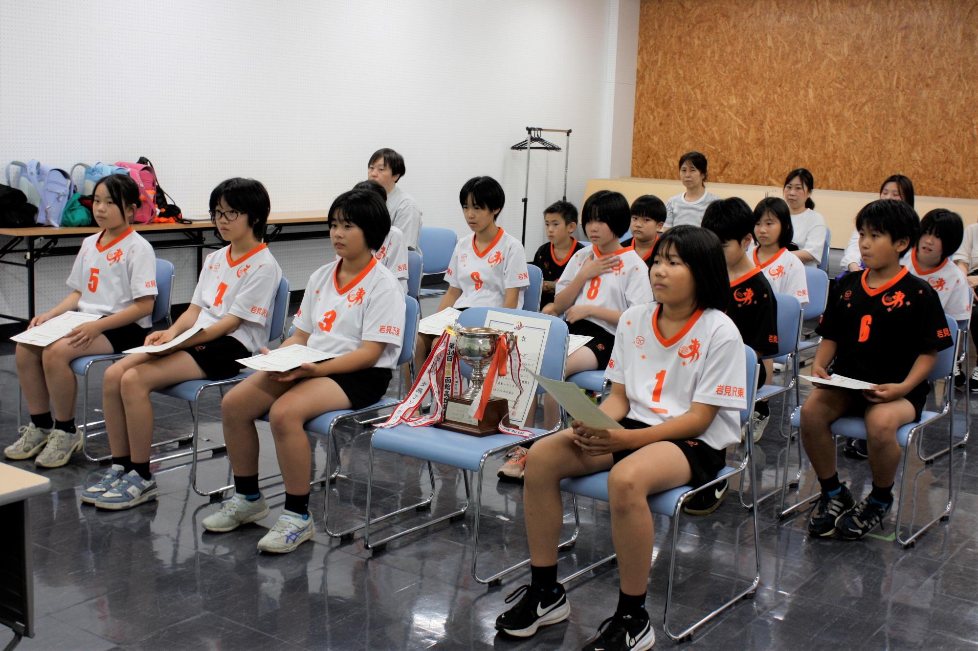表敬訪問の様子