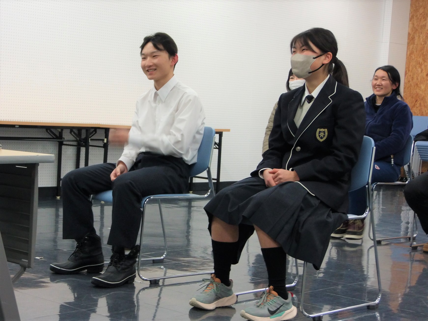 表敬訪問の様子