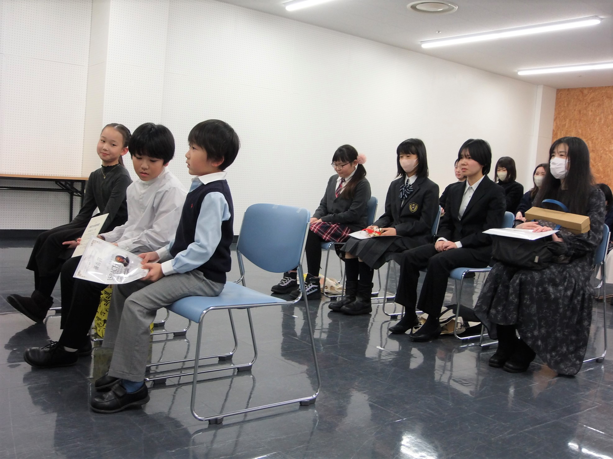 表敬訪問の様子