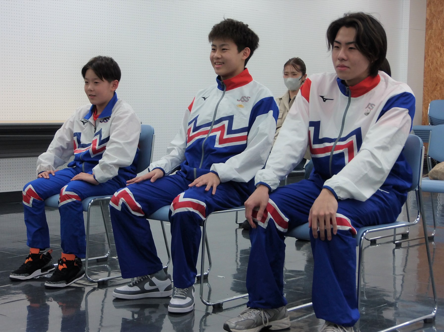 表敬訪問の様子