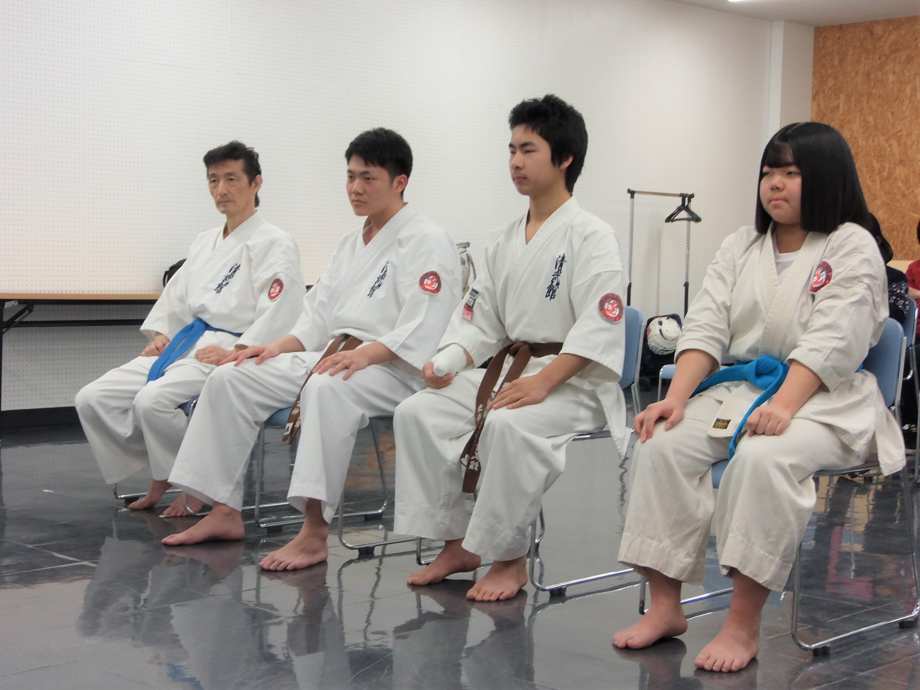 表敬訪問の様子