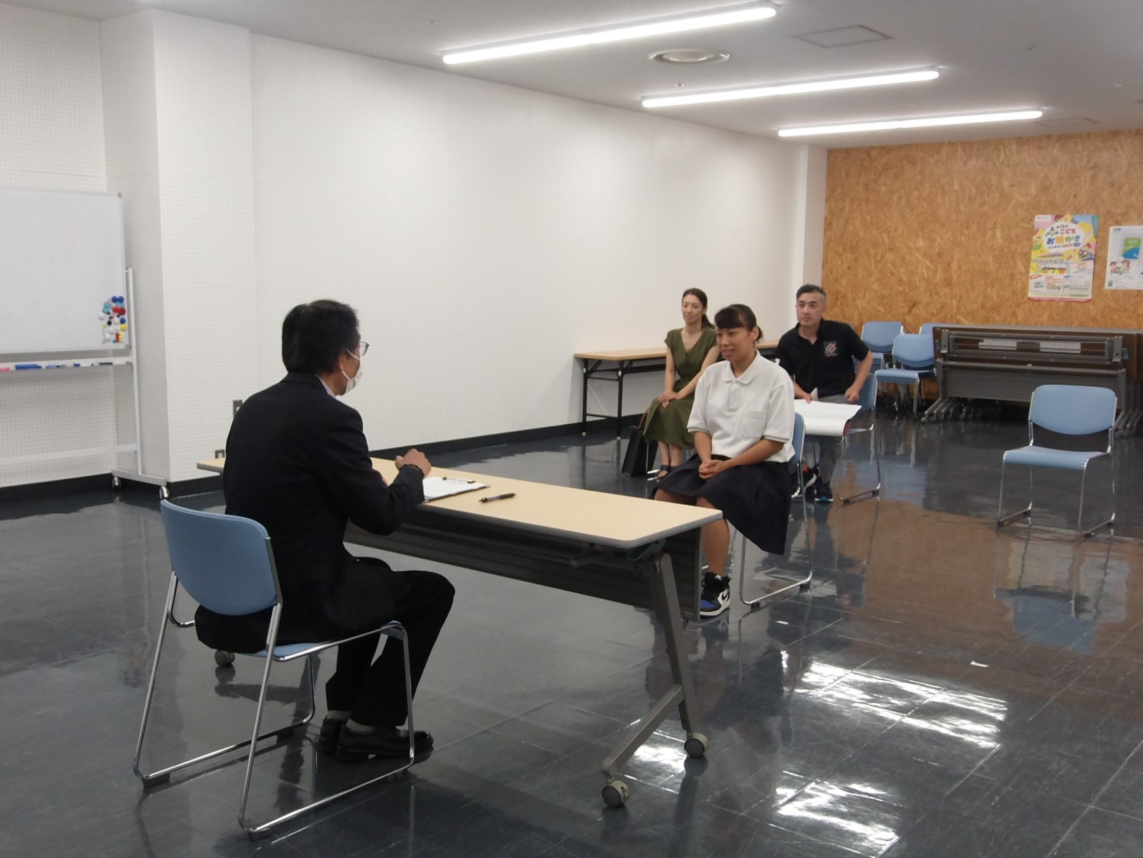表敬訪問の様子