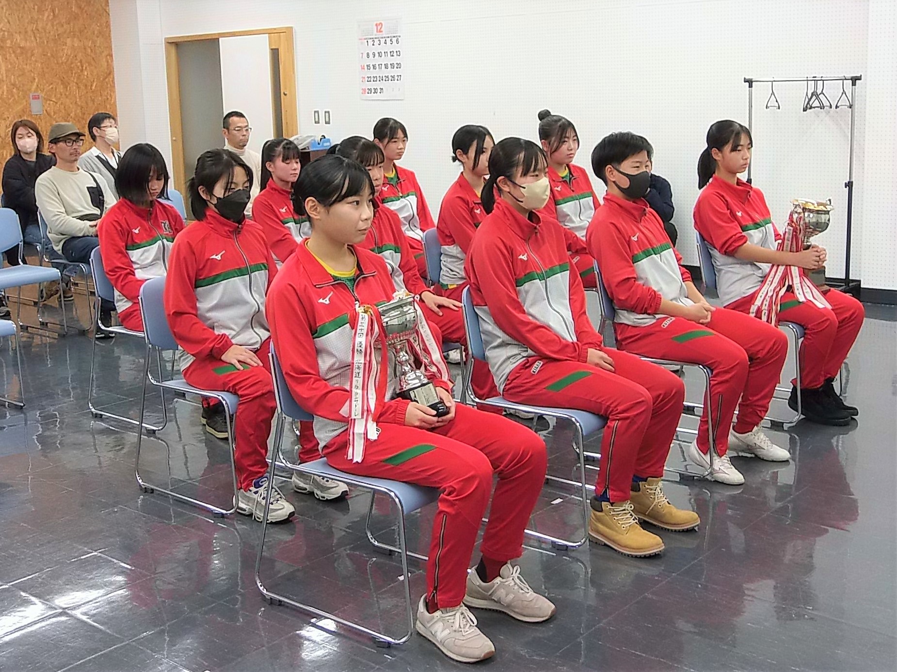 表敬訪問の様子