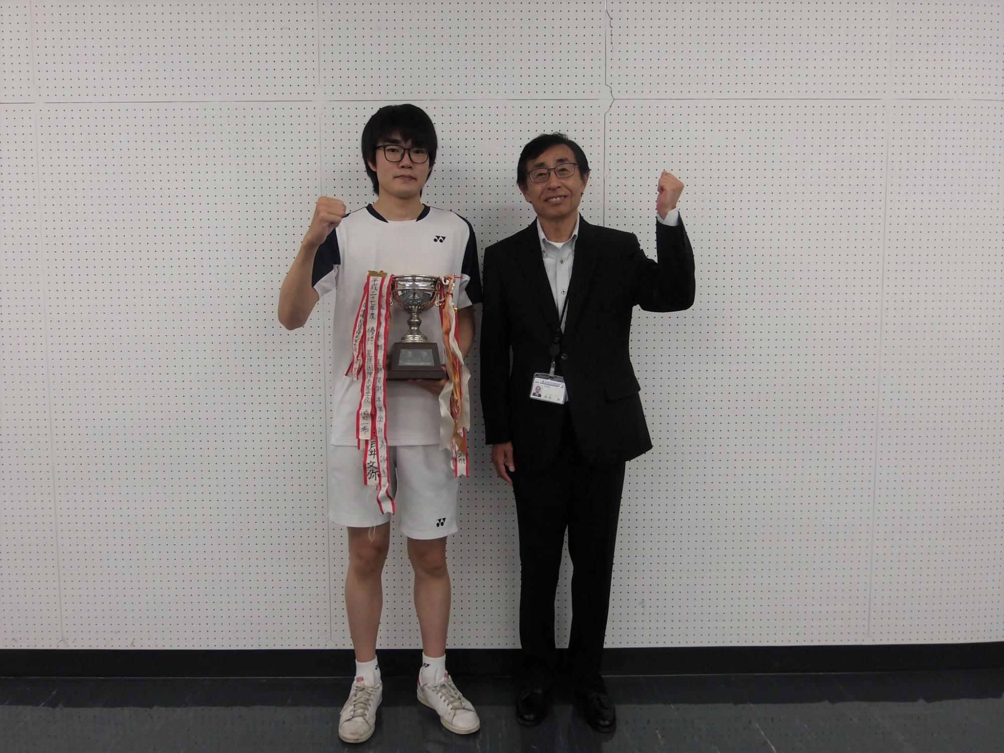 表敬訪問の様子