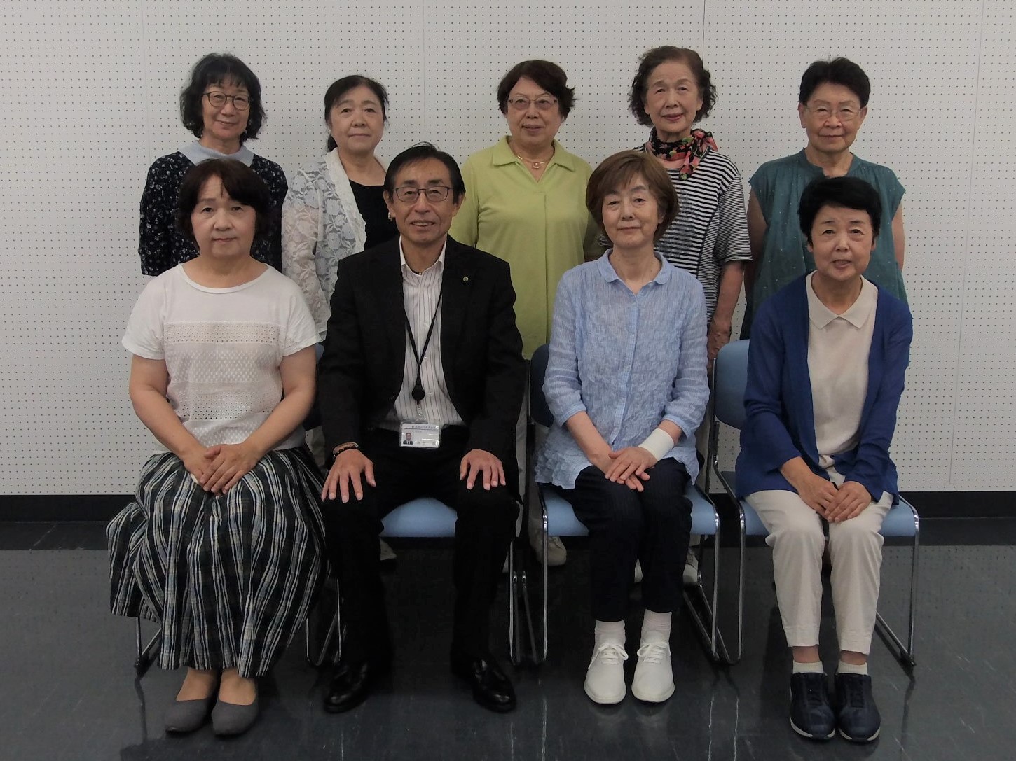 表敬訪問の様子