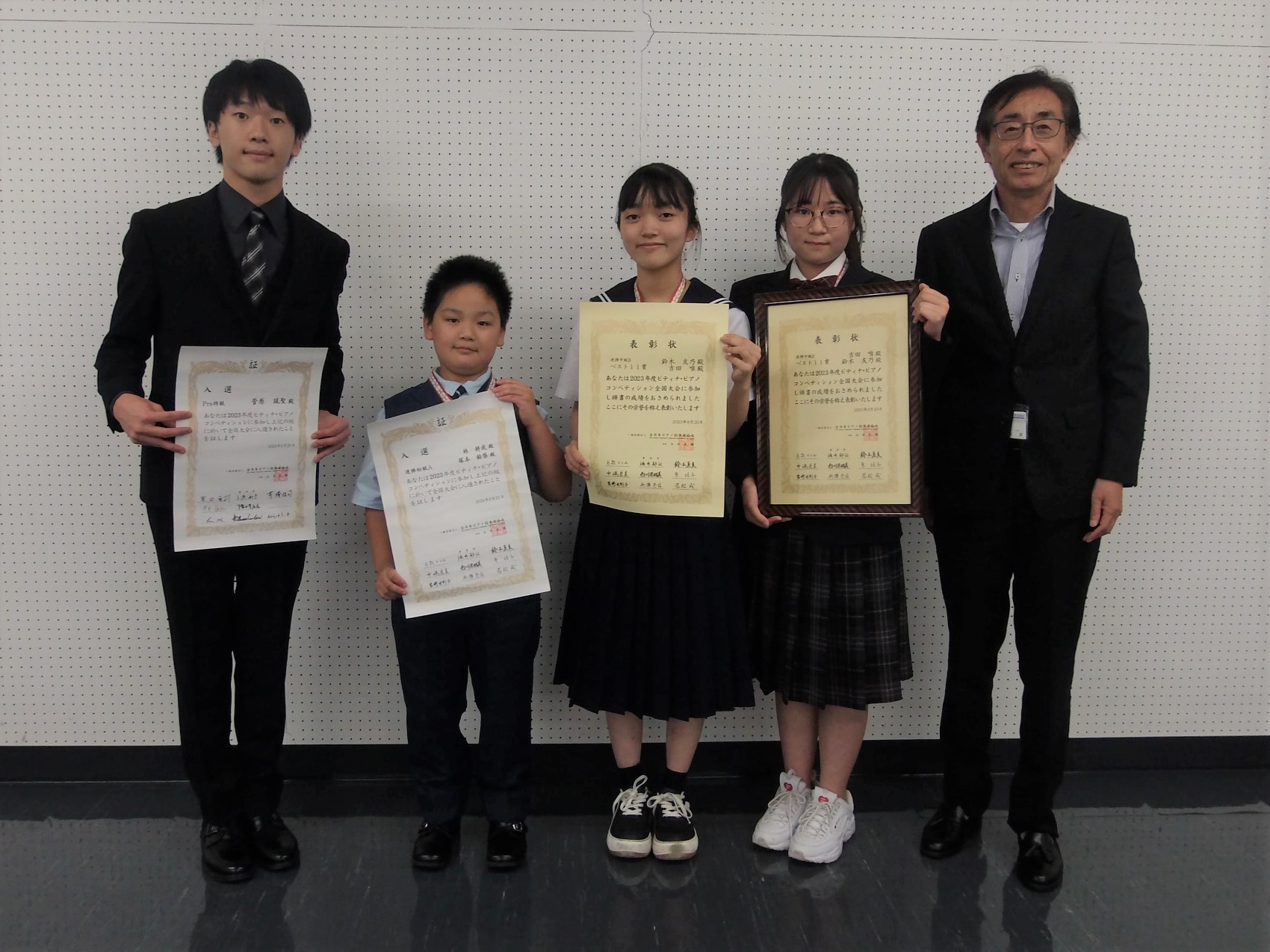 表敬訪問の様子