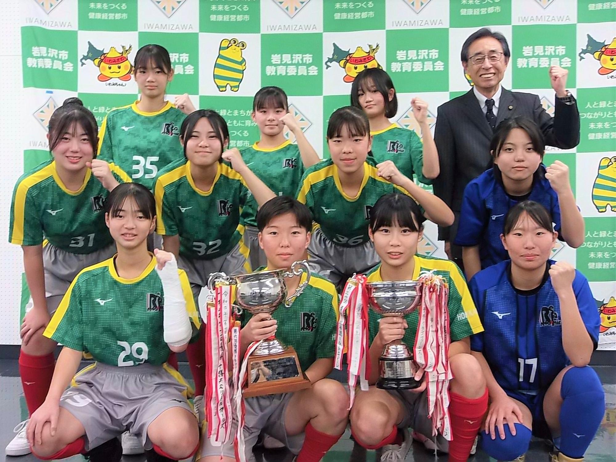 表敬訪問の様子