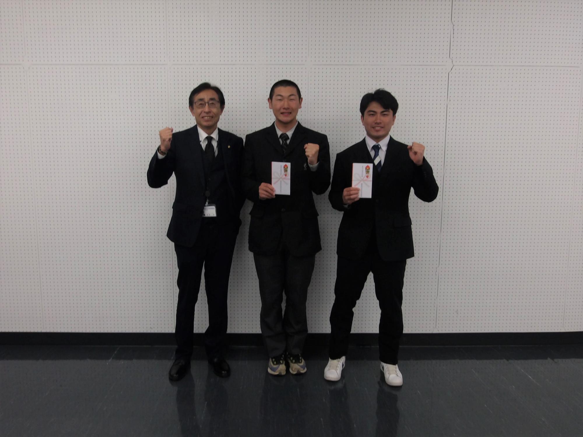 表敬訪問の様子