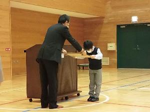 表彰式の様子1