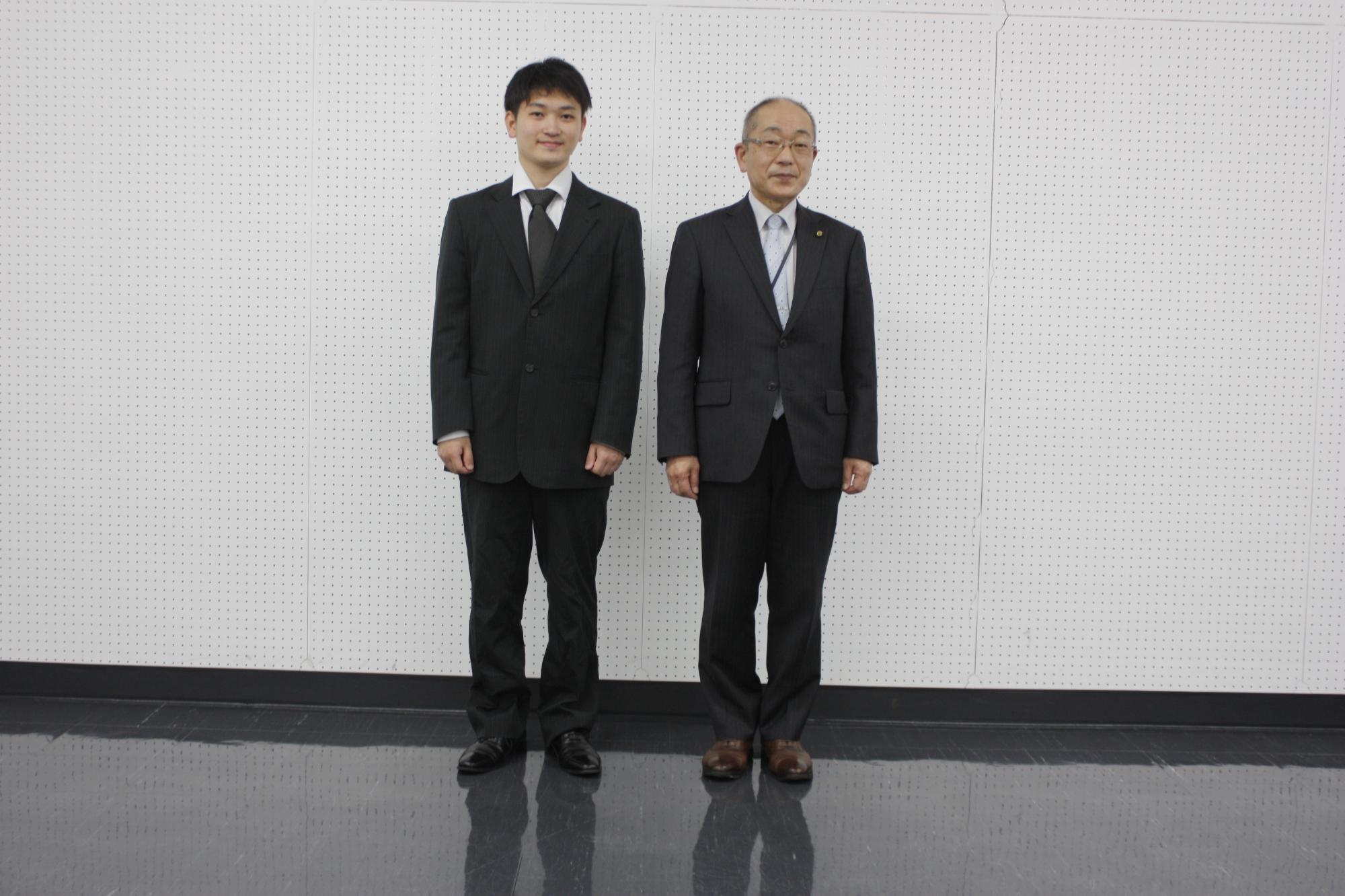 表敬訪問の様子