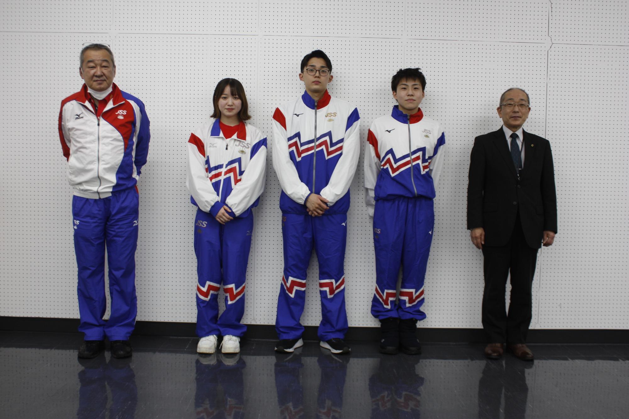 表敬訪問の様子