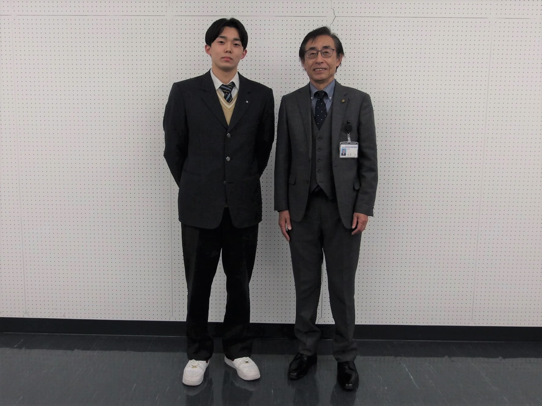 表敬訪問の様子