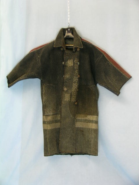 消防署で使用されていた衣服の写真