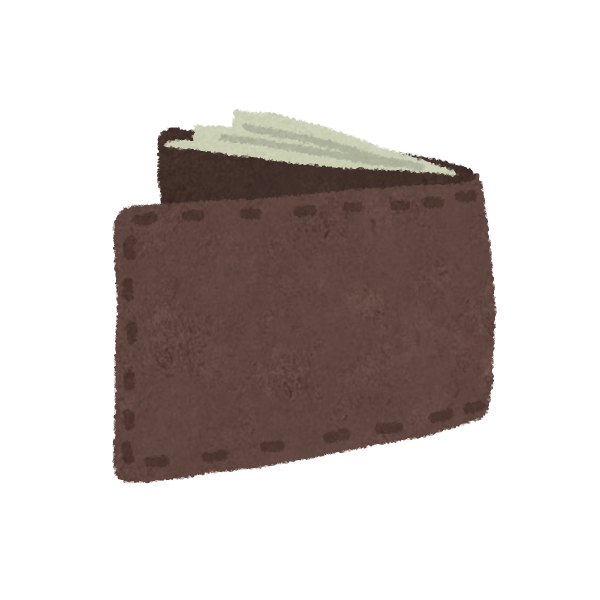 財布のイラスト